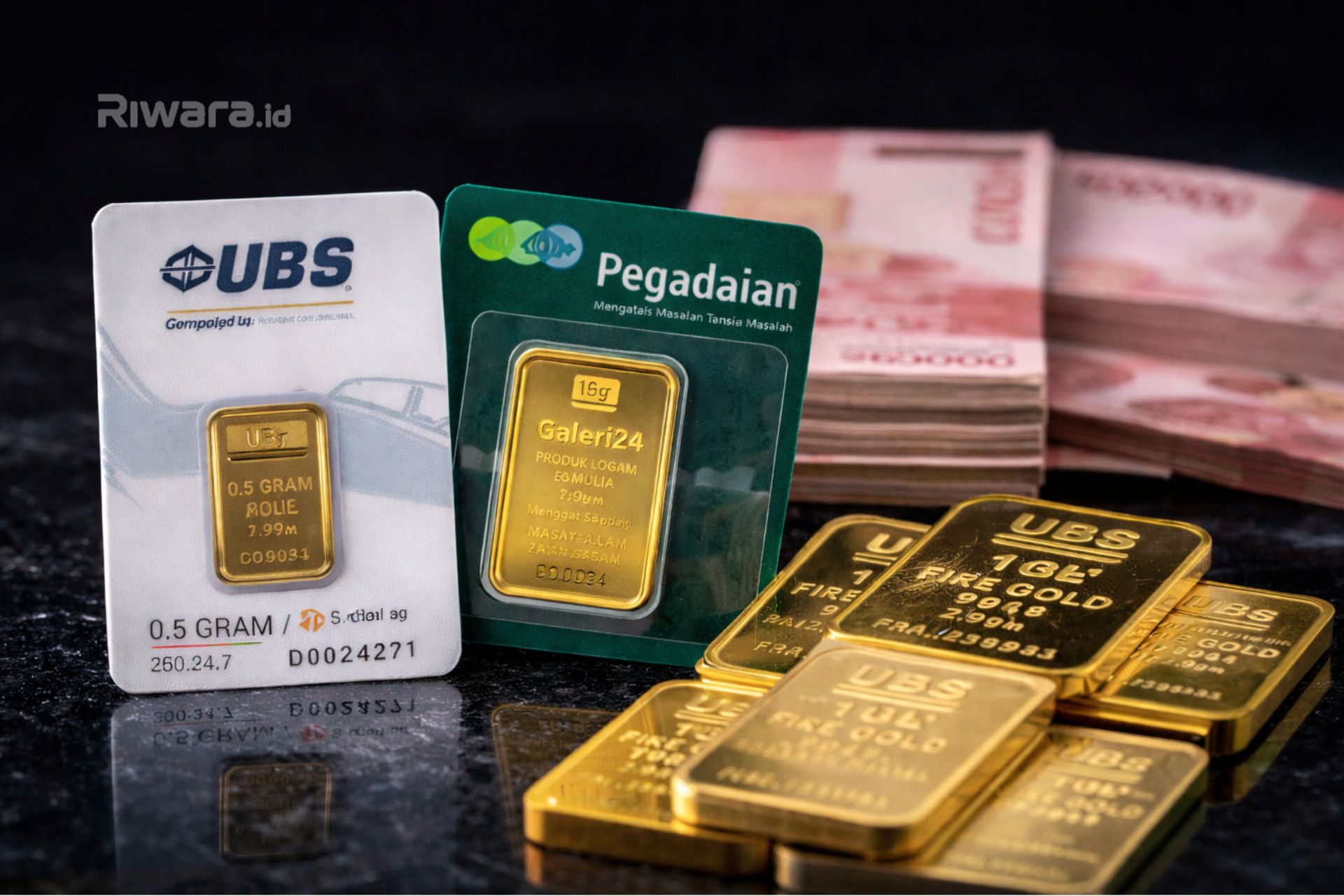 Emas Antam Mendadak Hilang dari Pegadaian! Harga UBS dan Galeri24 Naik Hari Ini, Investor Dibuat Penasaran